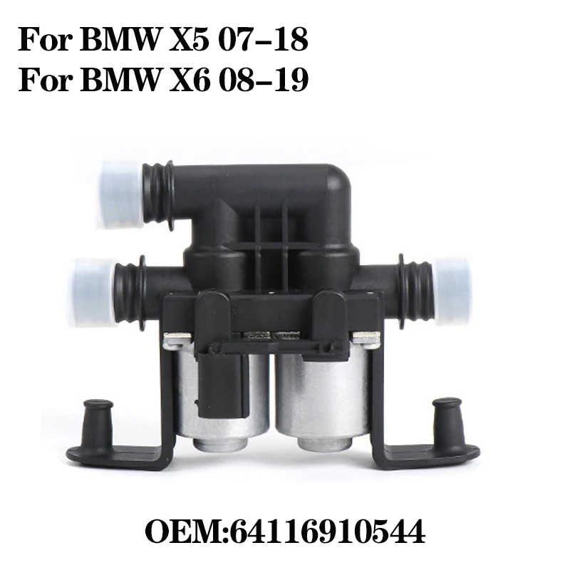 

Car Heater Control Water Valve Air Conditioner For BMW X5 X6 E70 E71 F15 F16 2008-2018 Auto Internal Accessories 64116910544