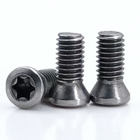 50PCS M1.6 M1.8 m2 m2.2 M2.5 M3 M3.5 M4 M5 M6*L Grade 12.9 Insert Torx Screw Replaces Carbide Inserts CNC Accessories Lathe TooL