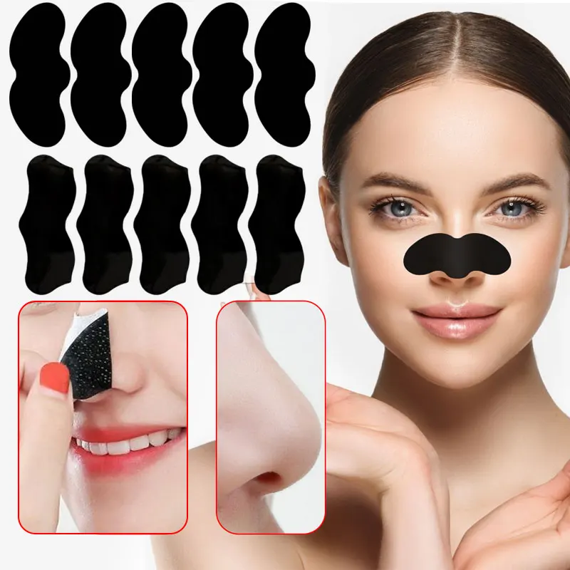 

50/20/10pcs Nose Strips for Pieces Deep Cleansing Nose Pores and Blackheads Nose Clean Patch Cleansing Facial Care Tools