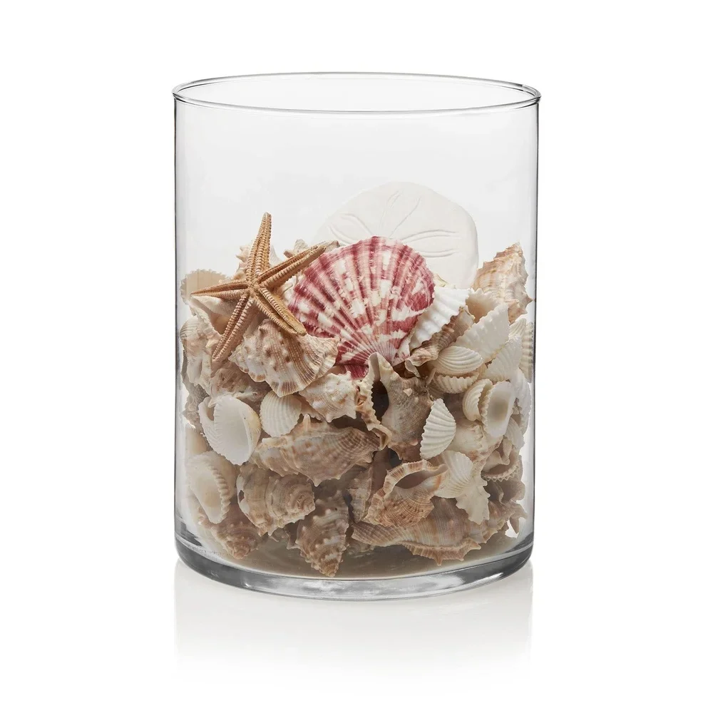 Clear Glass Cylinder Vase 5