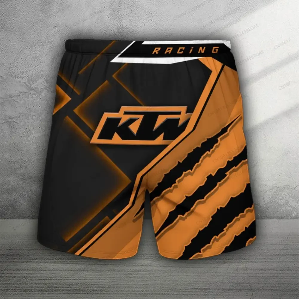 

KTM new men's shorts summer motorcycle pants sportswear beach shorts designer clothing men's casual wear training team shorts