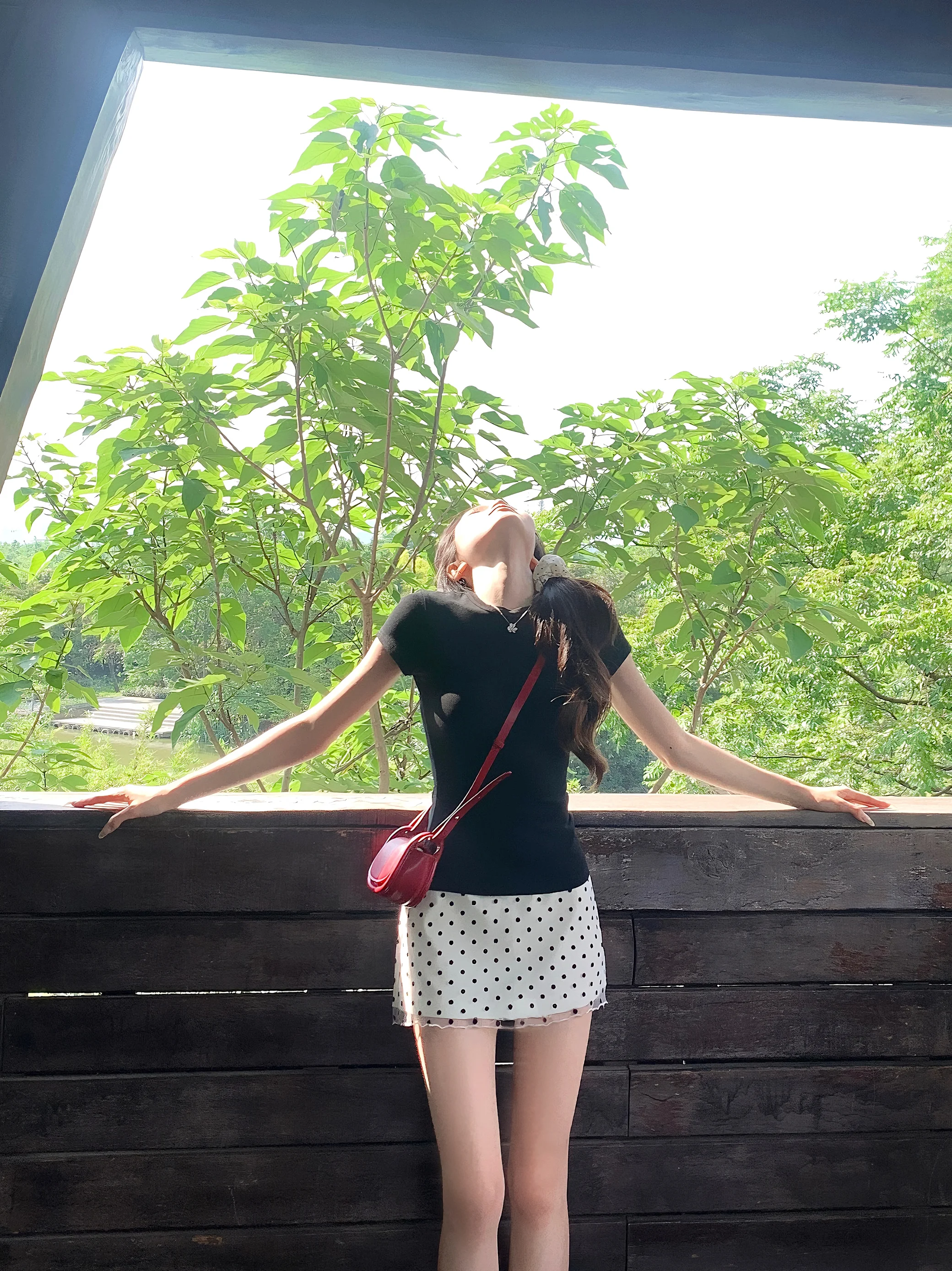 

Милая корейская короткая юбка А-силуэта в горошек для женщин, облегающая, с завышенной талией, с эффектом похудения