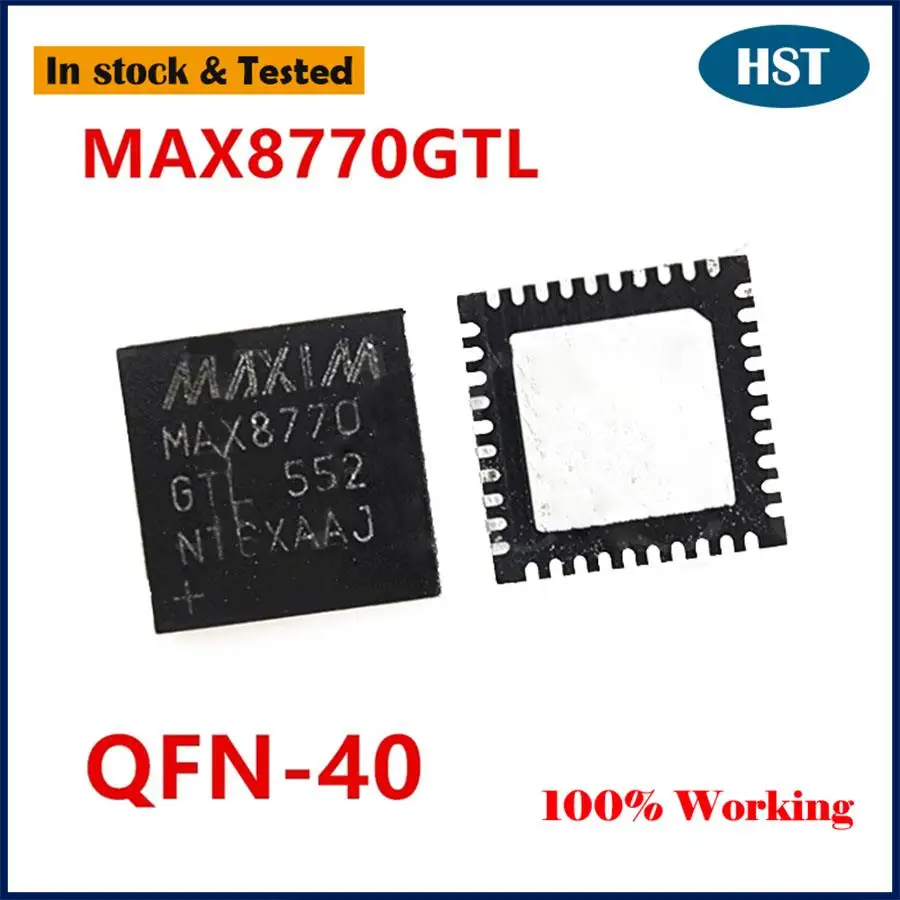5PCS/LOT New MAX8770GTL MAX8770GTL+T MAX8770 QFN IC Chip