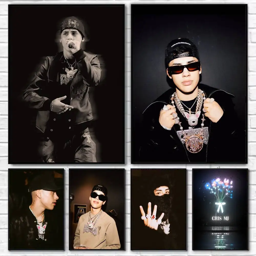 

C-Cris MJ Minimal Cool Poster Self-adhesive Art Waterproof Paper Sticker Coffee House Bar Room Wall Decor