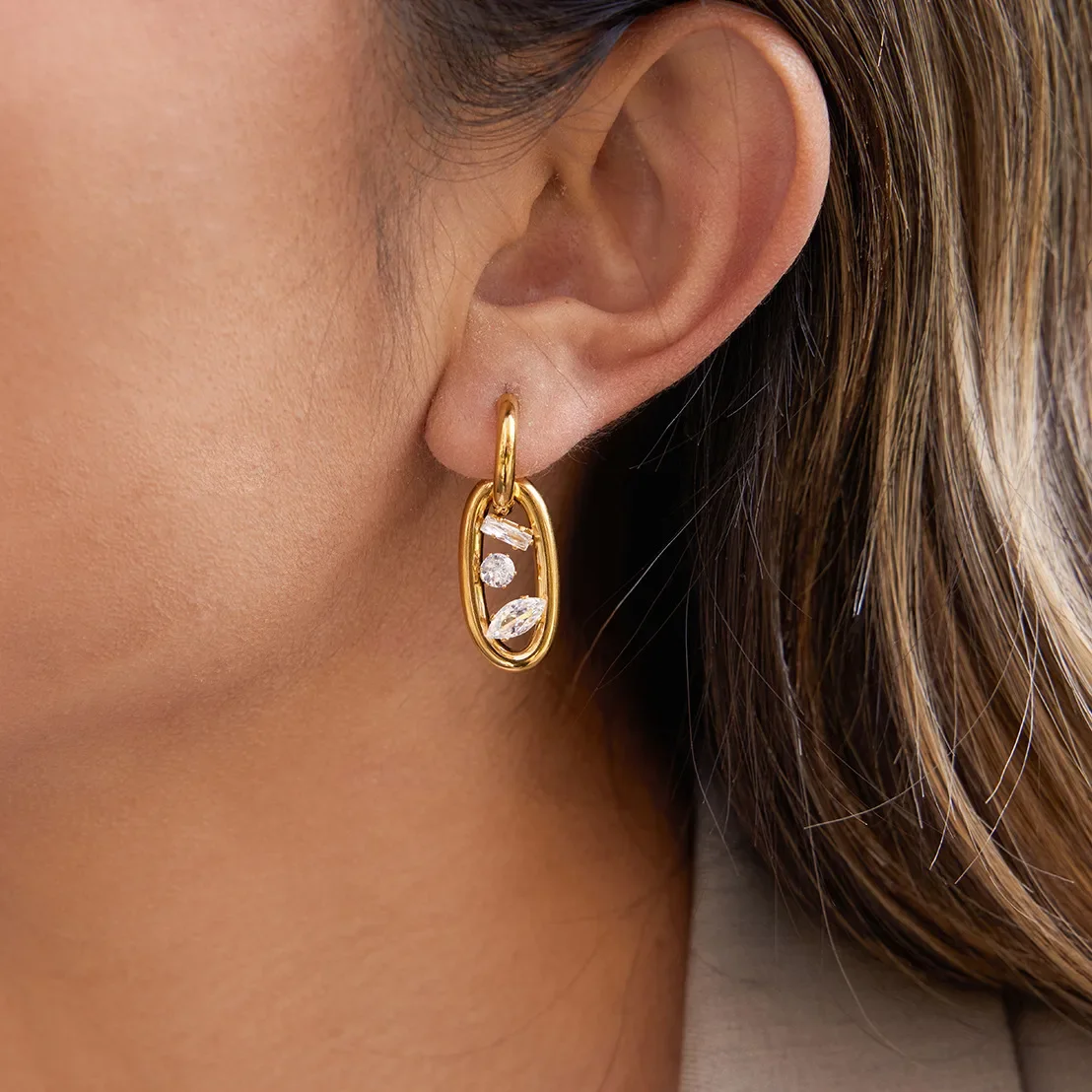 Thumbnail 3 - #16 Latest Drop Earrings Offers