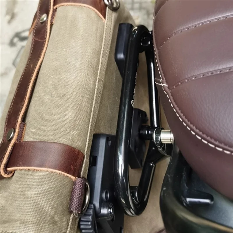 

For SCRAMBLER 400 X Speed 400 2024-2025 Motorcycle Saddlebag Bag Holder Side Luggage Rack Support
