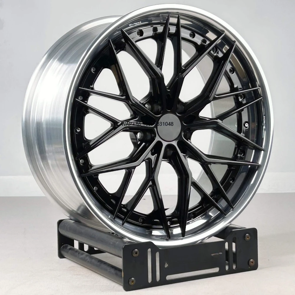 

Forged 2 Piece Wheels for G80 M3 G82 M4 G87 M2 G20 G8X F90 M5 18 19 20 Inch Rims Custom Concave Black Alloy 5x112 Wheels