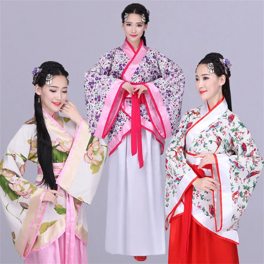 New Woman Stage Dance Dress Chinese Traditional Costumes New Year Adult Tang Suit Performance Hanfu Female Cheongsam