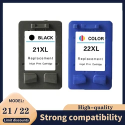 21 22 XL Compatible Ink Cartridge Replacement for HP 21XL 22XL HP21 22 Deskjet F2180 F2280 F4180 F2200 F380 380 Printer