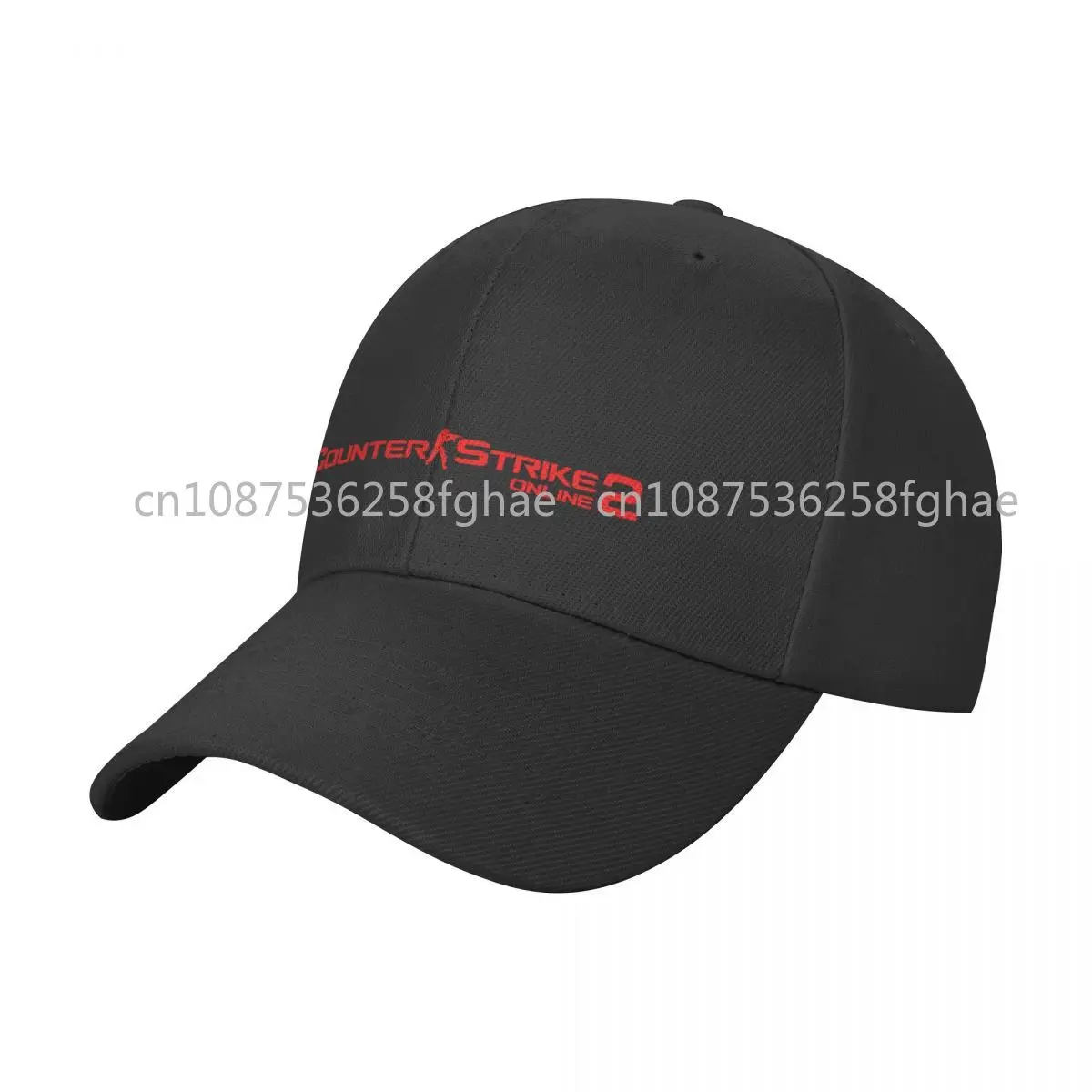 Counter-Strike 2 CS Baseball Cap For Men Cotton Hats Adjustable Hat Fashion Casual Cap Truck Driver Hat