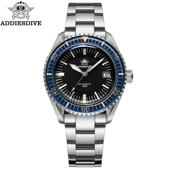 ADDIESDIVE watch for men BGW9 super luminous 10Bar waterproof 316L steel sapphire glass NH35A automatic mechanical watches