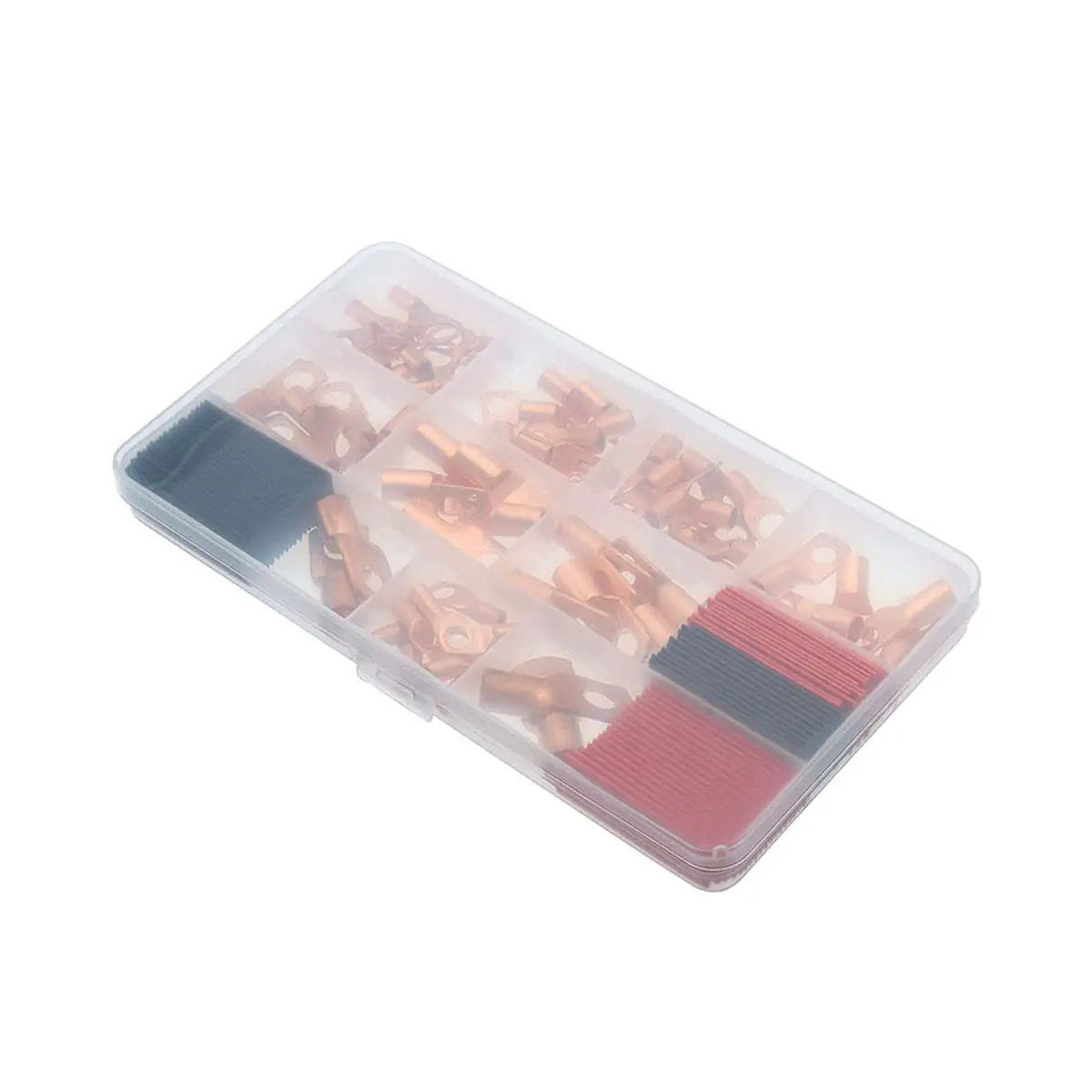 120Pcs Copper Wire Lugs AWG2 4 6 8 10 12 with Heat Shrink Set Battery Cable Lugs Battery Cable Ends Ring Terminals Connectors image 4
