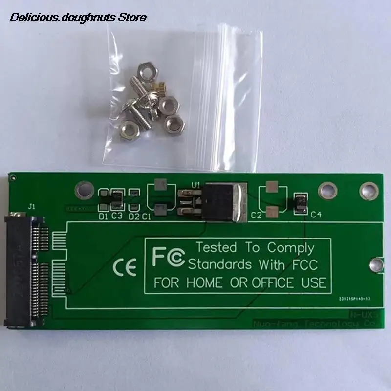SATA Mini PCI-E Assembleia PCBA, 22P, 7 + 15 para MSATA, apenas para UX31, UX21, XM11, SSD Solid State Disk, Novo