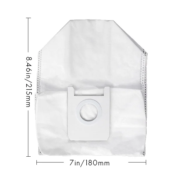 Bolsa de polvo para aspiradora Roidmi EVE Plus, piezas de limpieza del hogar, herramientas de repuesto, accesorios, bolsas de polvo, 10 Uds.