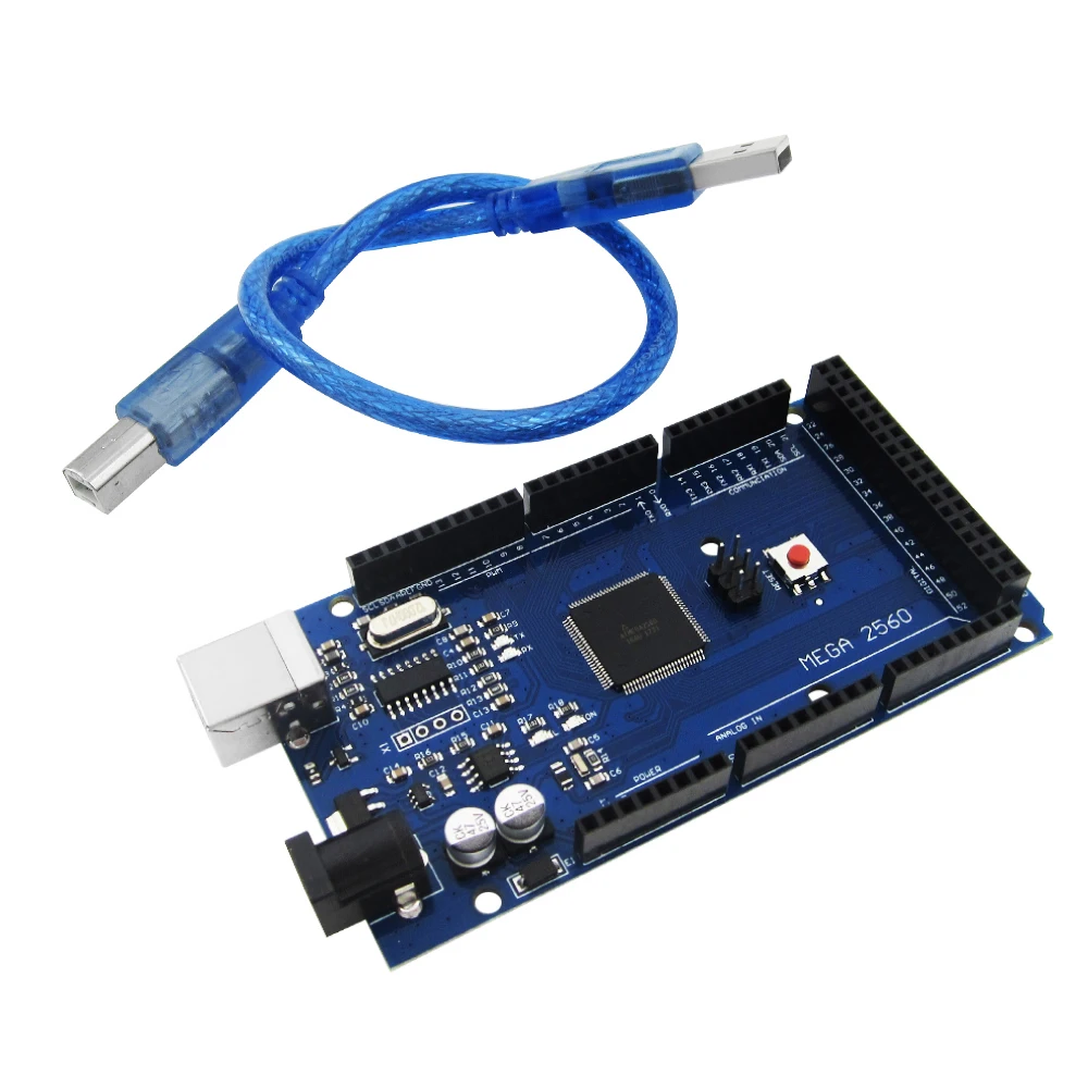 Reprap Ramps 1.4 Kit With Mega 2560 r3 + Heatbed mk2b + 12864 LCD Controller+DRV8825 +Mechanical switch +Cables For 3D Printer