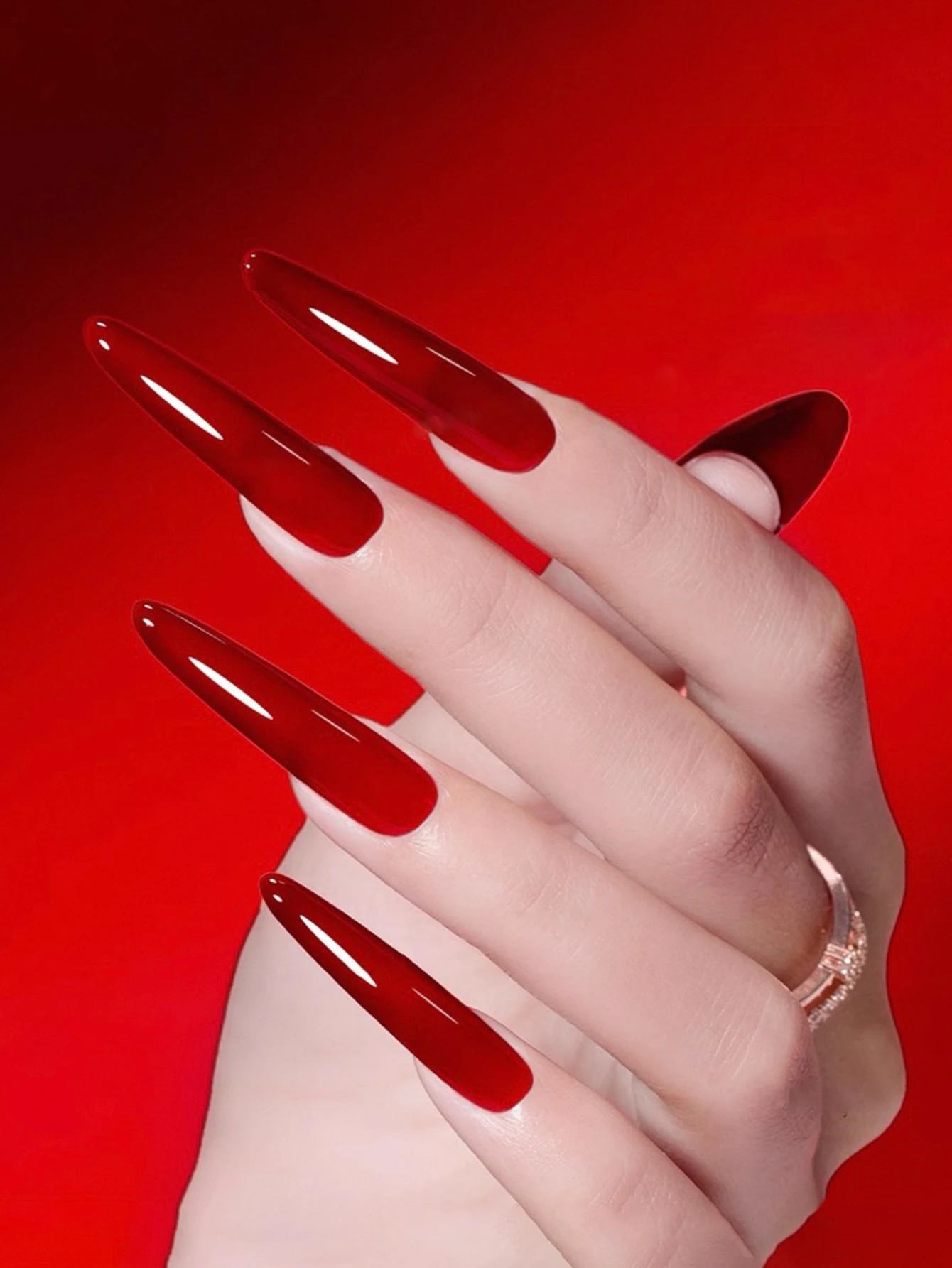 Jesienno-zimowy lakier hybrydowy do paznokci na Nowy Rok, czerwony żelowy lakier UV LED, świąteczny prezent dla kobiet, zestaw do zdobienia paznokci, artykuły codzienne, zestaw DIY