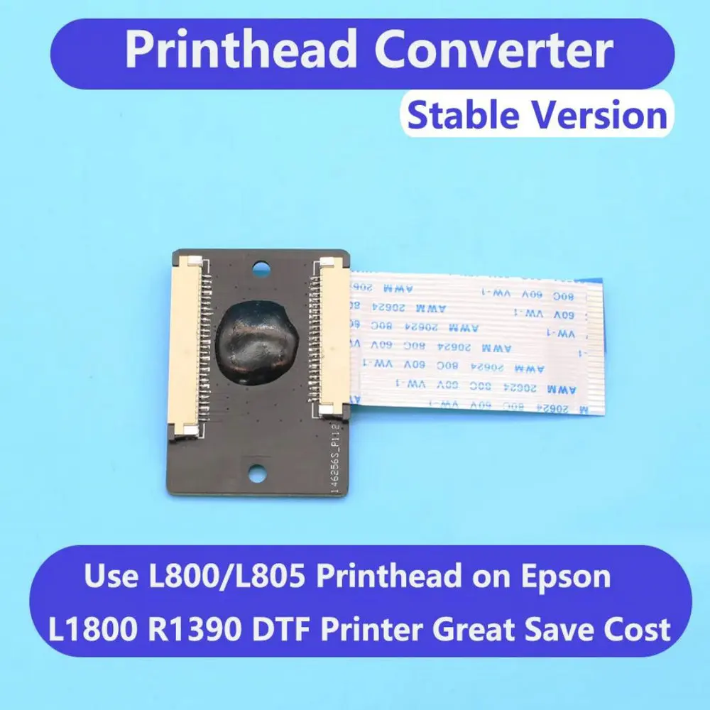 

L1800 Printhead Converter For Epson L1800 R1390 DTF DTG UV Printers Use L805 L800 Printer Head Adapter Board Card Converter Part