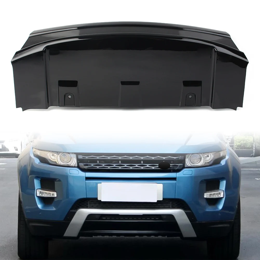 Car Front Cover Towing Eye Guard Board LR028187 For Land Rover Range Rover Evoque 2010 2011 2012 2013 2014 2015 Gloss Black