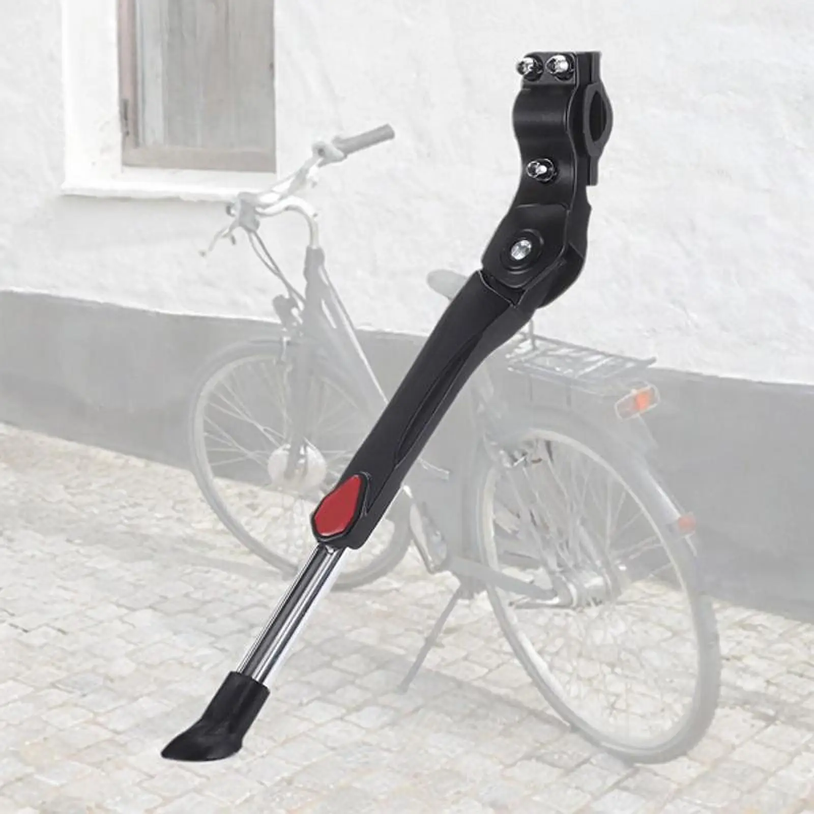 Bike Side Support Rack Bicycle Leg Rack Adjustable Cycling Resting Foot Brace Bike Single Leg Kickstand for Mountain Bikes