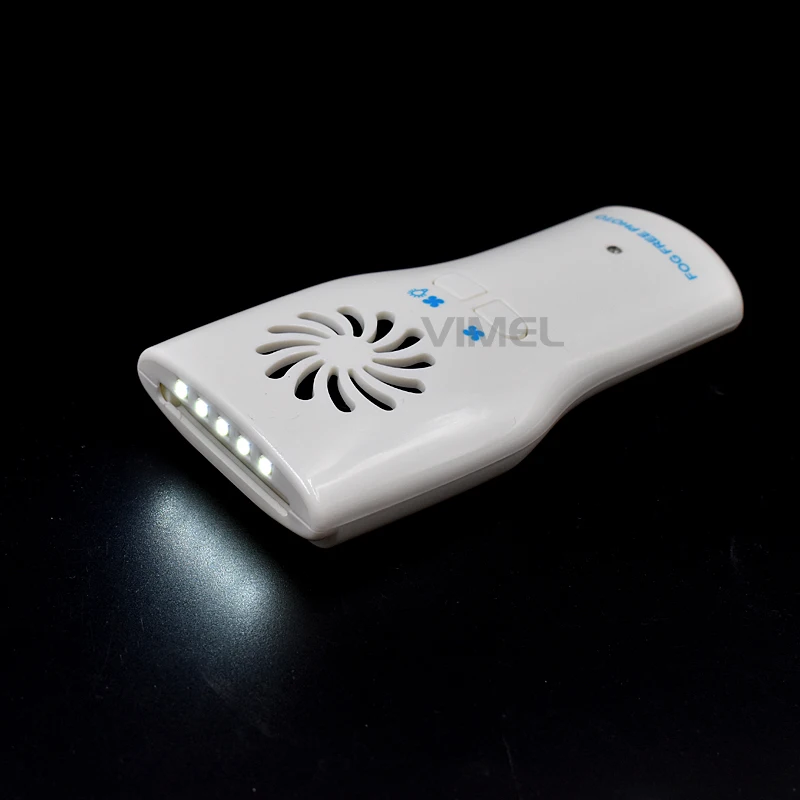 Dental LED Occlusal Mirror Fog Free LED Intra Oral Photo System 4 Stainless Steel Mirrors Anti-Fog