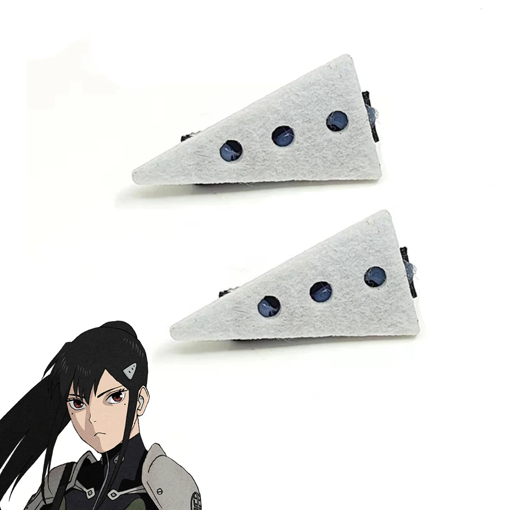 

Kaiju No. 8 Mina Ashiro Hair Pin Cosplay Anime Heros Headpiece Kawii Party Costumes Prop Daily Hair Clips Fashion Wearing