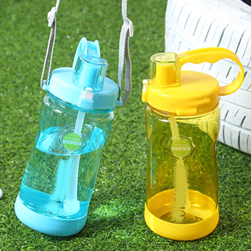 Clearance Sale  Wholesale Price 1000ml 1L Healthy life Nutrition Straw Sports Hiking Fitness Gym Tritan Plastic Water bottle