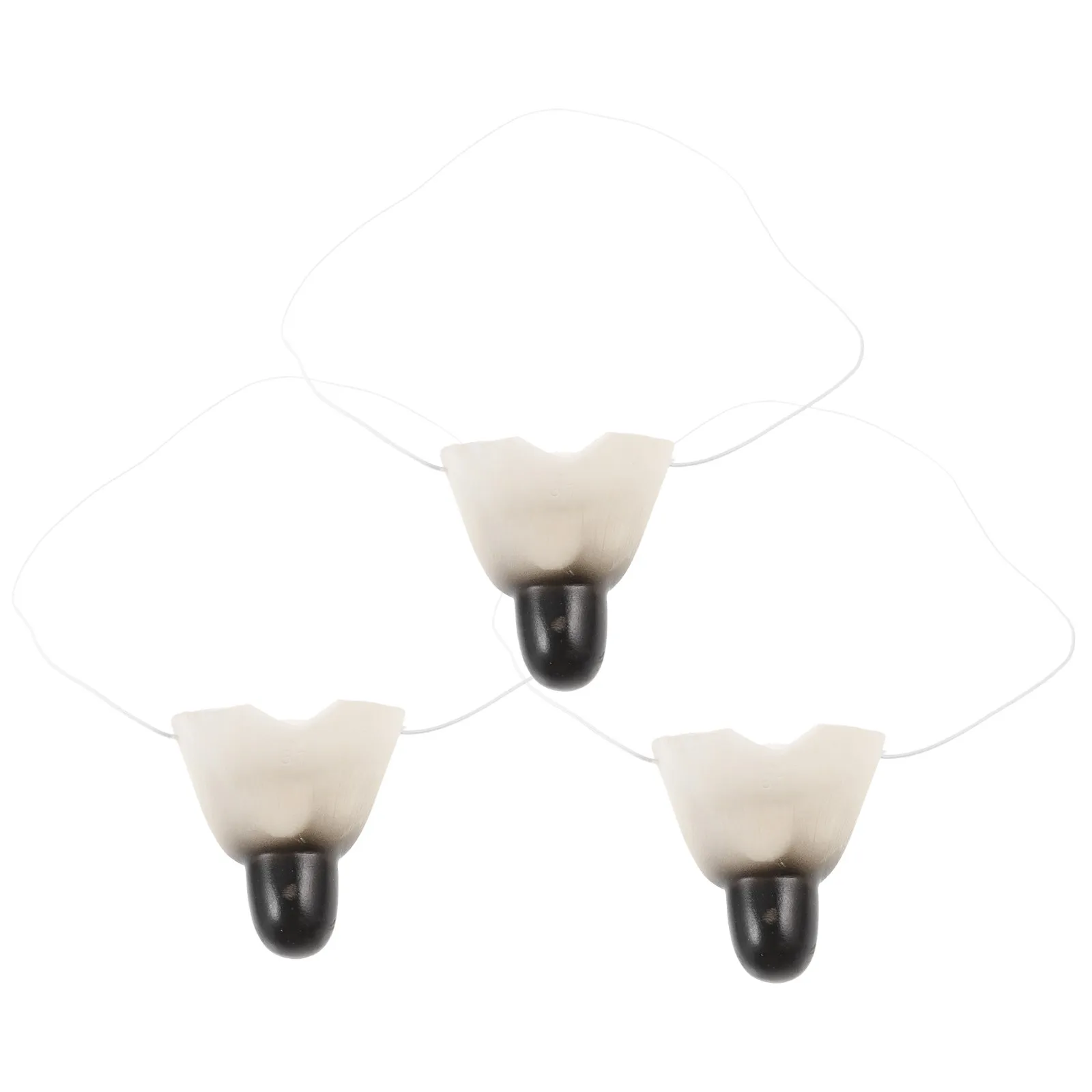 

3Pcs Realistic Mouse Nose Prop Vivid Creative Animal Costume Accessory for Stage Performance Cosplay Festival Dress Up