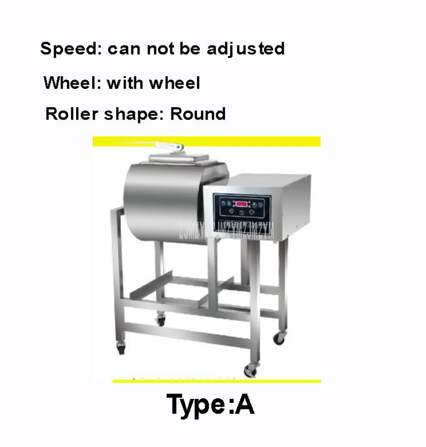 220V maszyna do wytrawiania mięsa Rolling solenie maszyna do marynowania inteligentna kontrola handlowa elektryczna automatyczna maszyna do