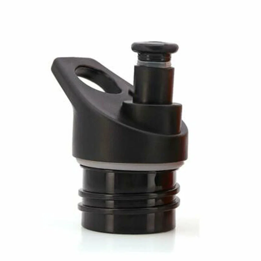 

1 Pc Water Bottle Bite Valve Black For 12~24oz Replacement Sport Bottles Lid Standard Mouth Outdoor Sports Parts