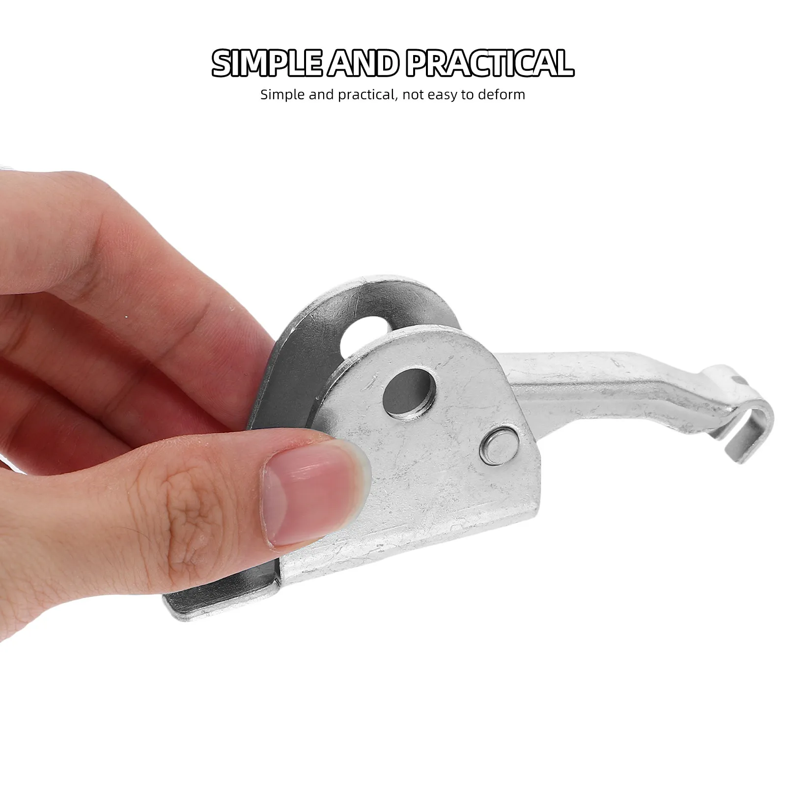 

1Set Hairdressing Chair Part Gas Lift Accessory U-Shaped Base Bracket Hook Salon Chair Replacement Heavy Duty Stable Iron