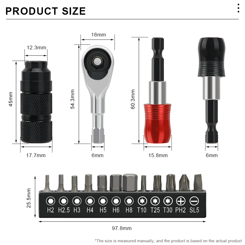 Juego de llaves de trinquete para bicicleta - Kit multiherramientas - imagen 5