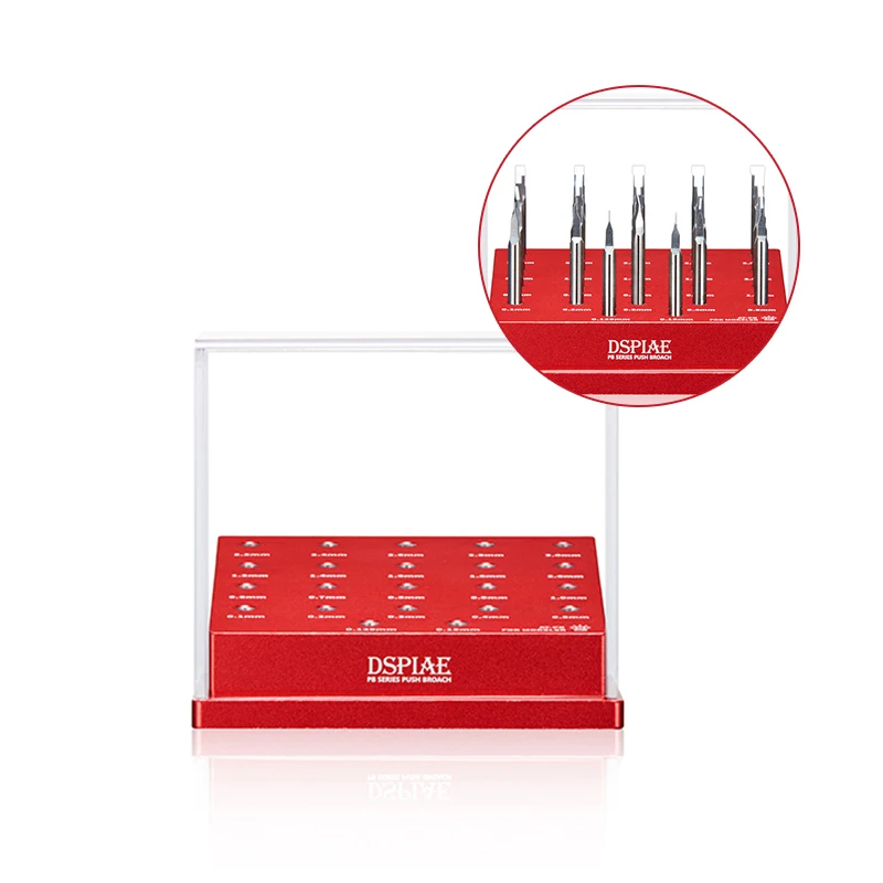 DSPIAE AT-PR Base For PB Series Push Broach Model Assembly Tool Hobby Accessory Red