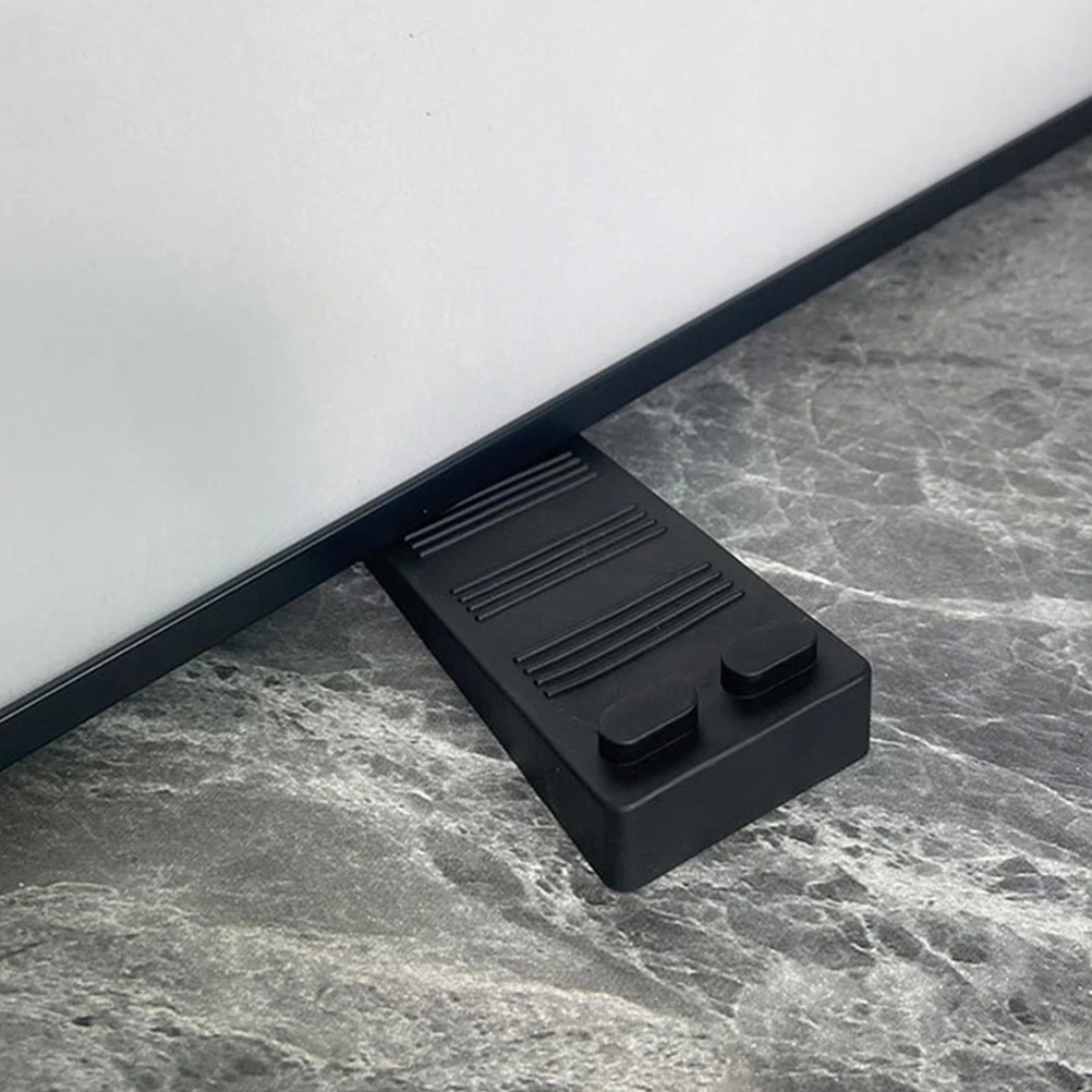 

4pcs Floor Stackable Wedge Heavy Duty Security Safety Home Accessory Bedroom Stop Nonmarking Slam Stop Wedge Stopper Security