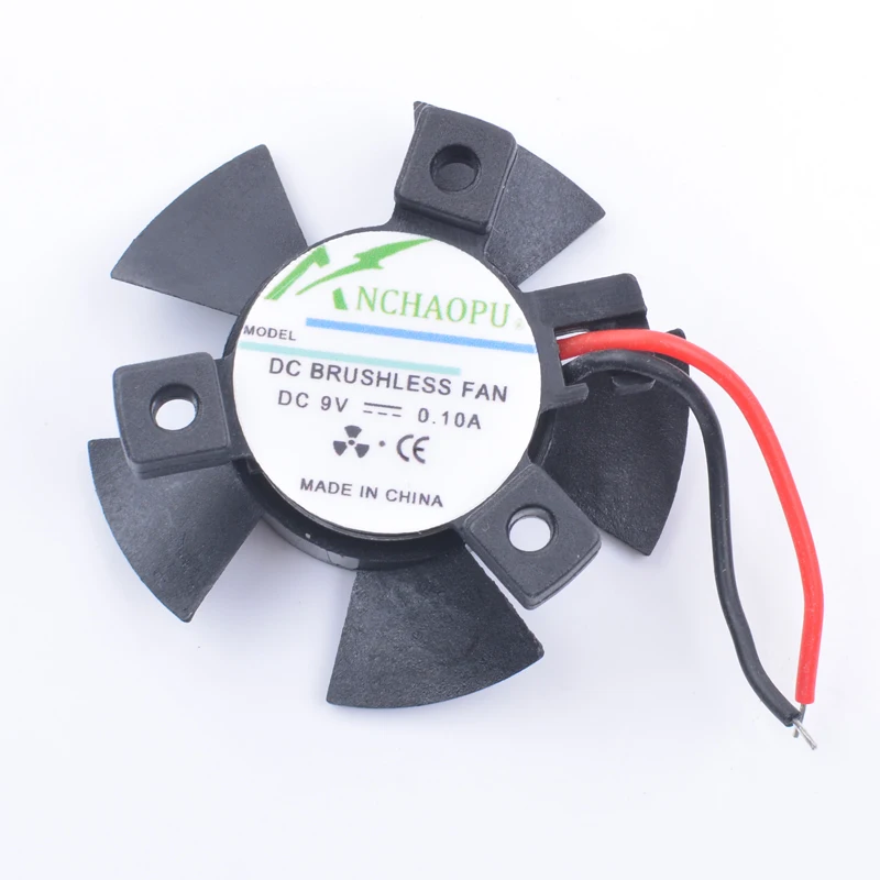 Brand new original ANCHAOPU 6V 9V 12V diameter 28mm mounting hole 19mm motorcycle car led lights small lighting cooling fan