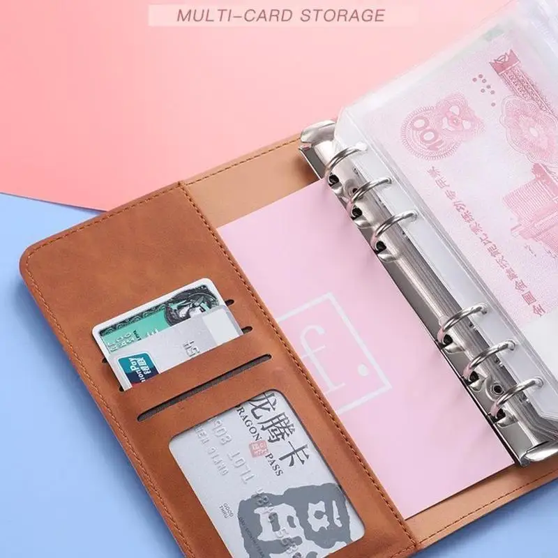 M5TB Binner Planner Set พร้อม Binder Budget Pockets Notebook Loose-Leaf Notebook Binder Journal