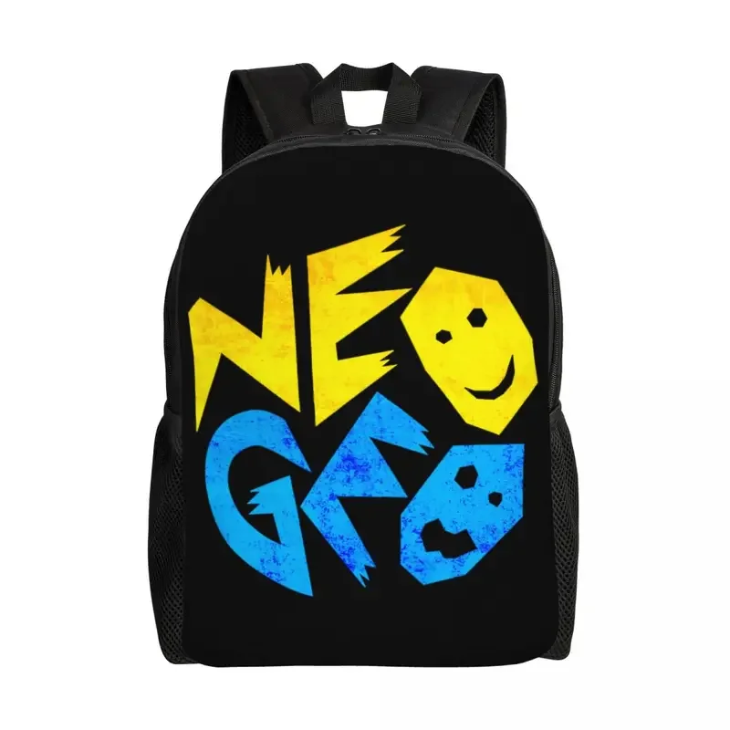 Benutzer definierte Arcade-Spiel Neo Geo Logo Laptop Rucksack Männer Frauen lässig Bücher tasche für College-Schüler Taschen