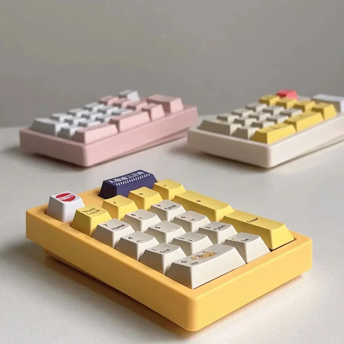 Next Time NT19 Pad Keypad Mini Keyboard 3 Mode Bluetooth Nirkabel Keyboard Kustom Gamer Numpad Next Time 19 Aksesori PC