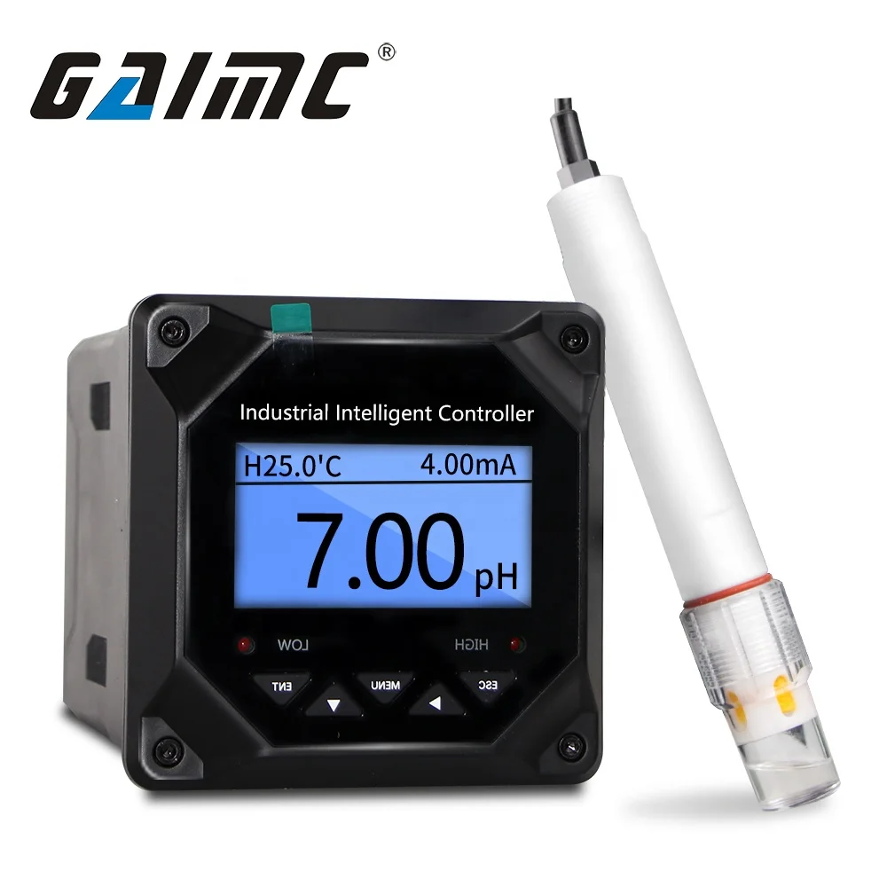 Industrial pH Controller Multiparameter Water Quality Meter Analyzer