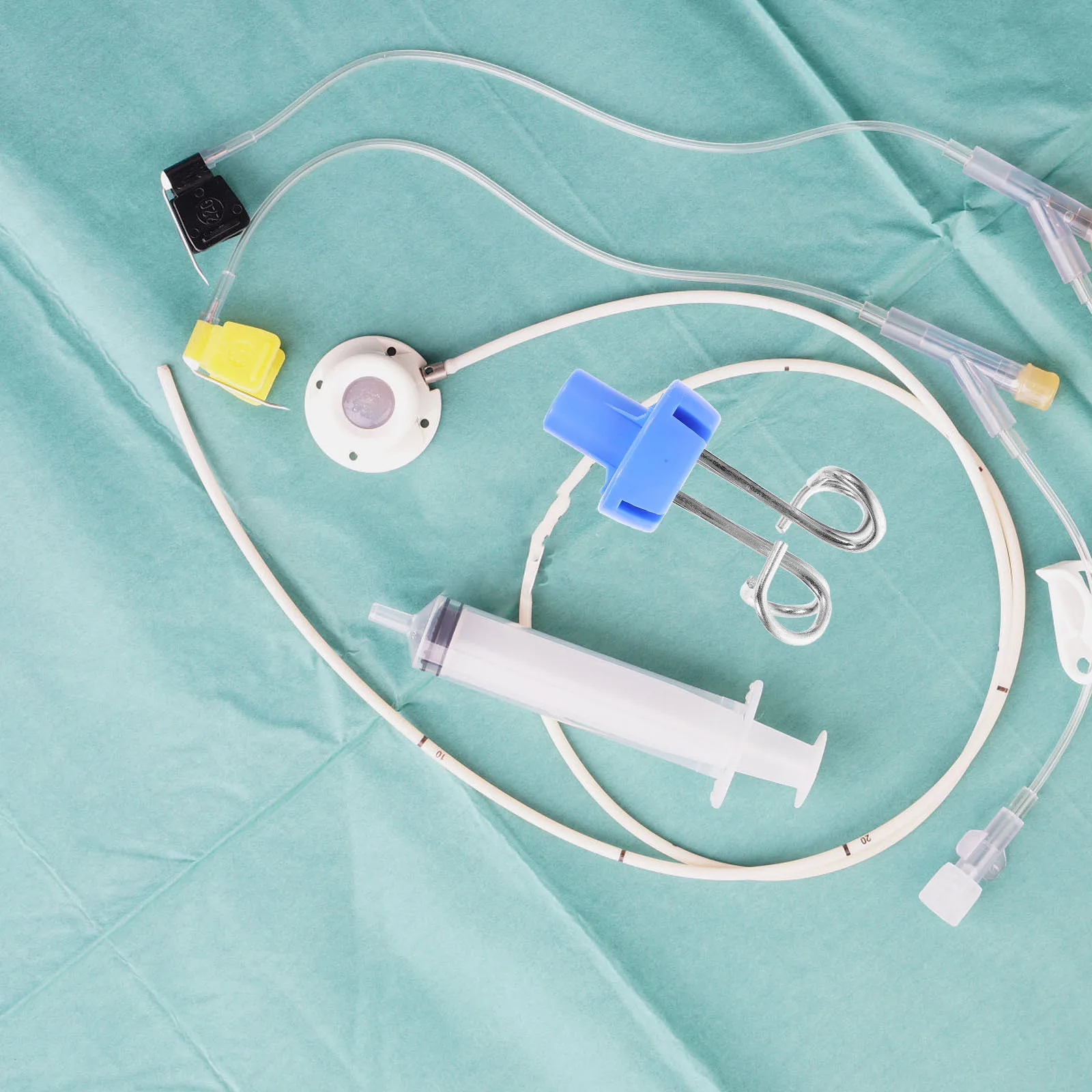 

5pcs Iv Pole Hook Plastic Iron Vertical Infusion Stand Accessory Space-Saving Drip Bag Hanger For Medical Use Portable Removable