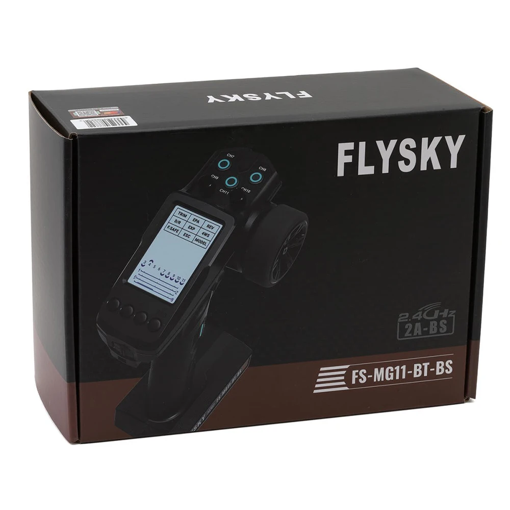 Flysky MG11-BT-BS 11 Channel 2A-BS RTR Upgrade Transmitter 2.4Ghz 2A-BS Protocol Remote Controll for Hobby Plus BSD RC Car