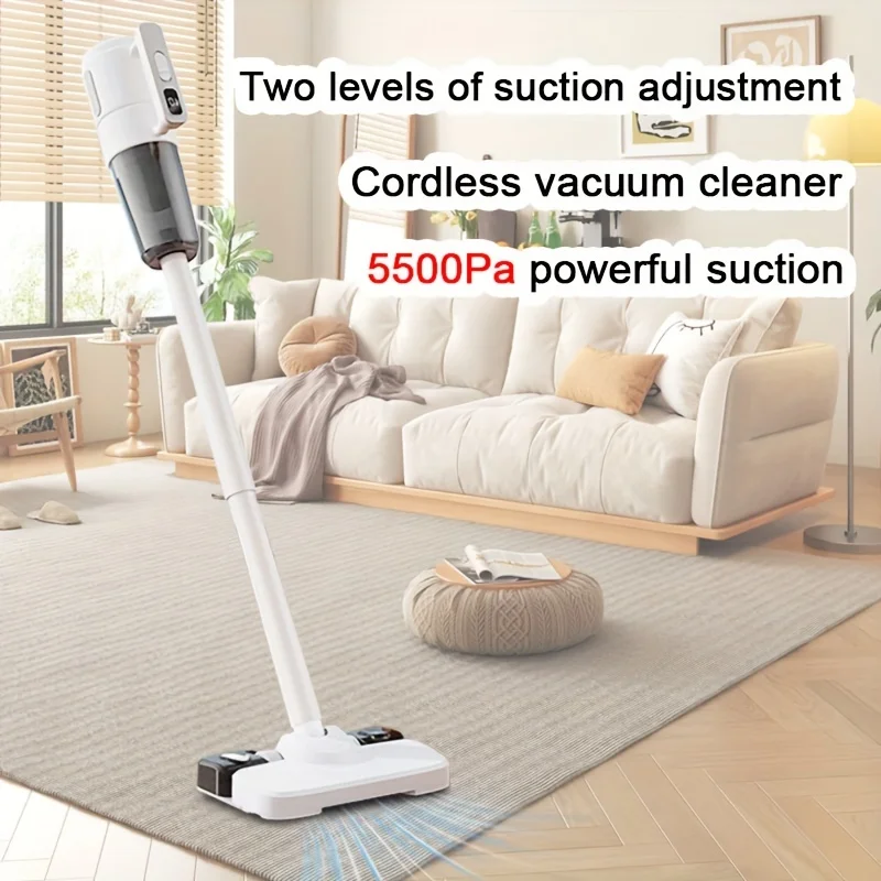 Portable Handheld Vacuum Cleaner with High Suction Power, Handheld Wireless Car Vacuum Cleaner, Lightweight Rechargeable Car Vacuum Cleaner, Suitable for Multi-Scenario Cleaning