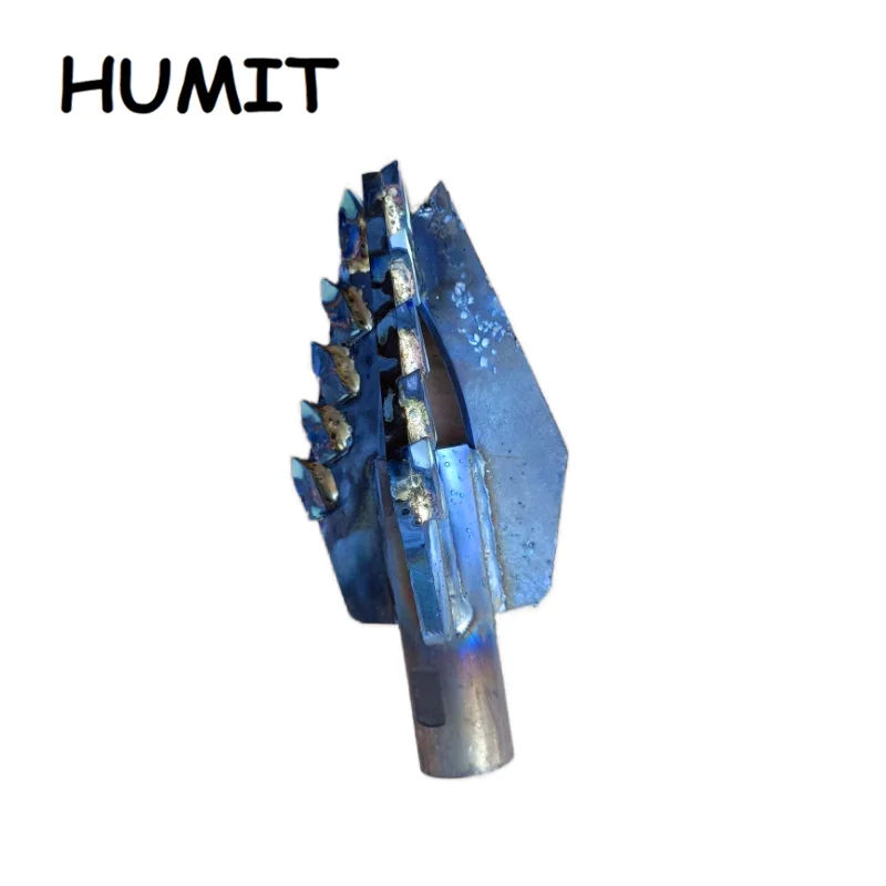 Three Wings Alloy Drill Bit M22 Joint Connector 3 blades Digging Artesian Water Well Exploration Drilling Machine