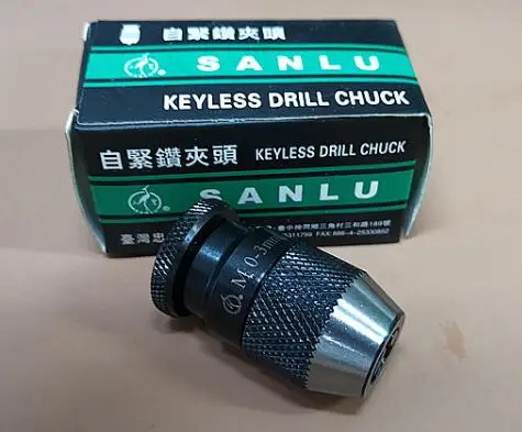 Keyless Drill Chuck 03 mm Jto Perfuração Edm Peças da Cabeça Giratória Peças Pequenas da Máquina do Furo E060
