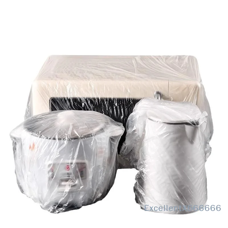Easy Clean PVC Kitchen Appliance Dust Covers 10/50Pcs Dustproof Oil-proof for Oven Air Fryer Rice Cooker Home Use