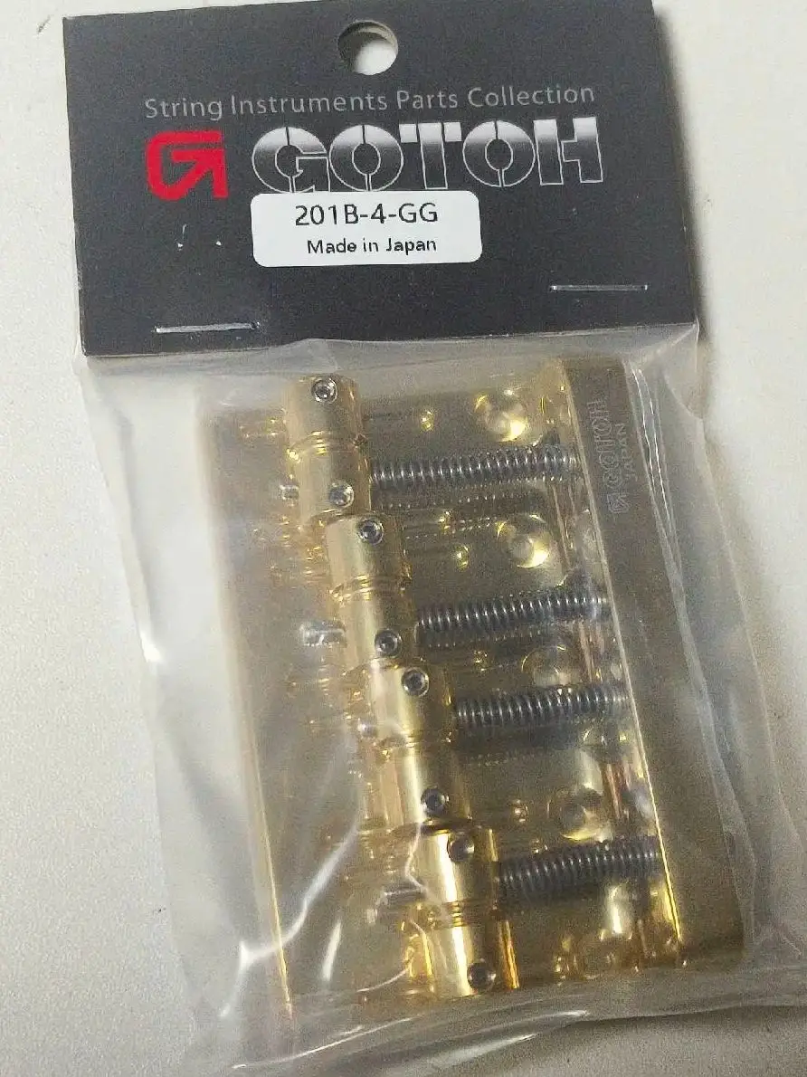 

Оригинальный бридж GOTOH 201B-4 для 4-струнной электробас-гитары, латунные седла, хромированный черный цвет, СДЕЛАНО В ЯПОНИИ