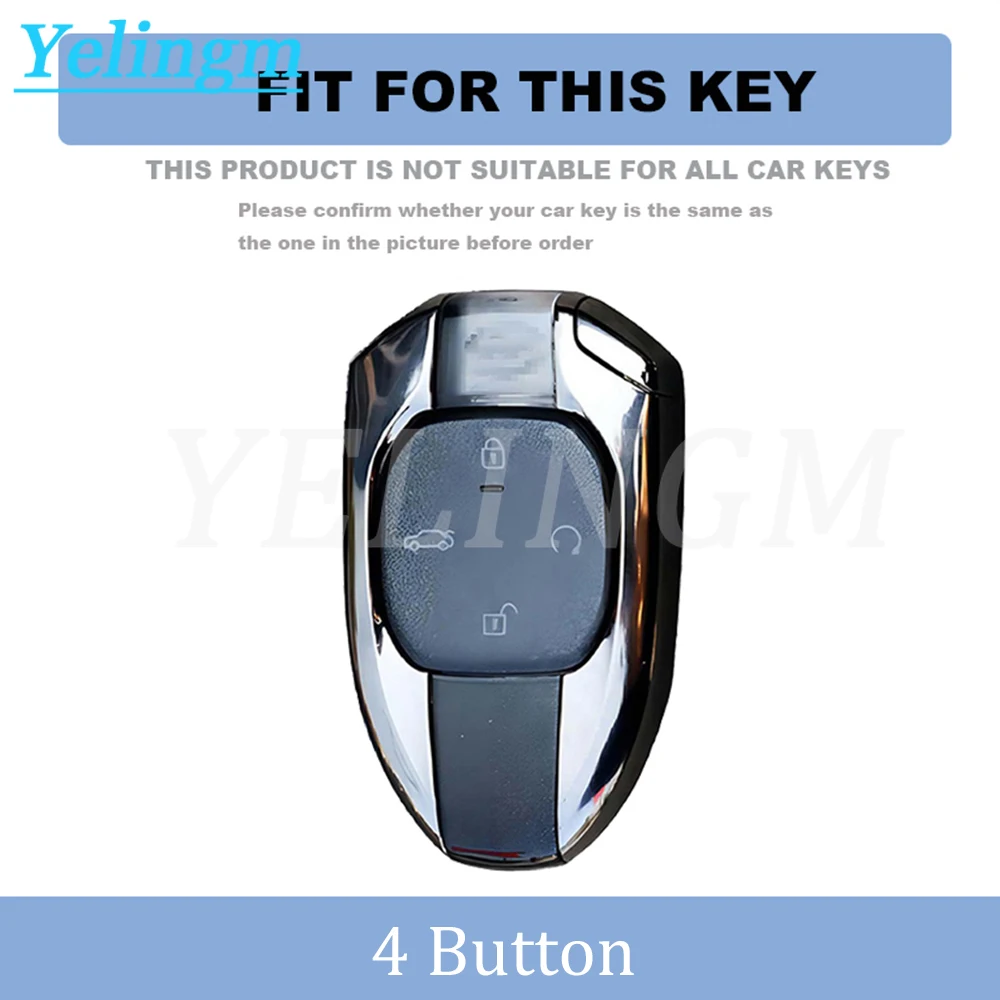 Smart Key Case Cover For Trumpchi GAC 2021 Empow J11 J12 J13 J14 J15 J16 GS8 TPU Car Shell Fob Keychain Accessories