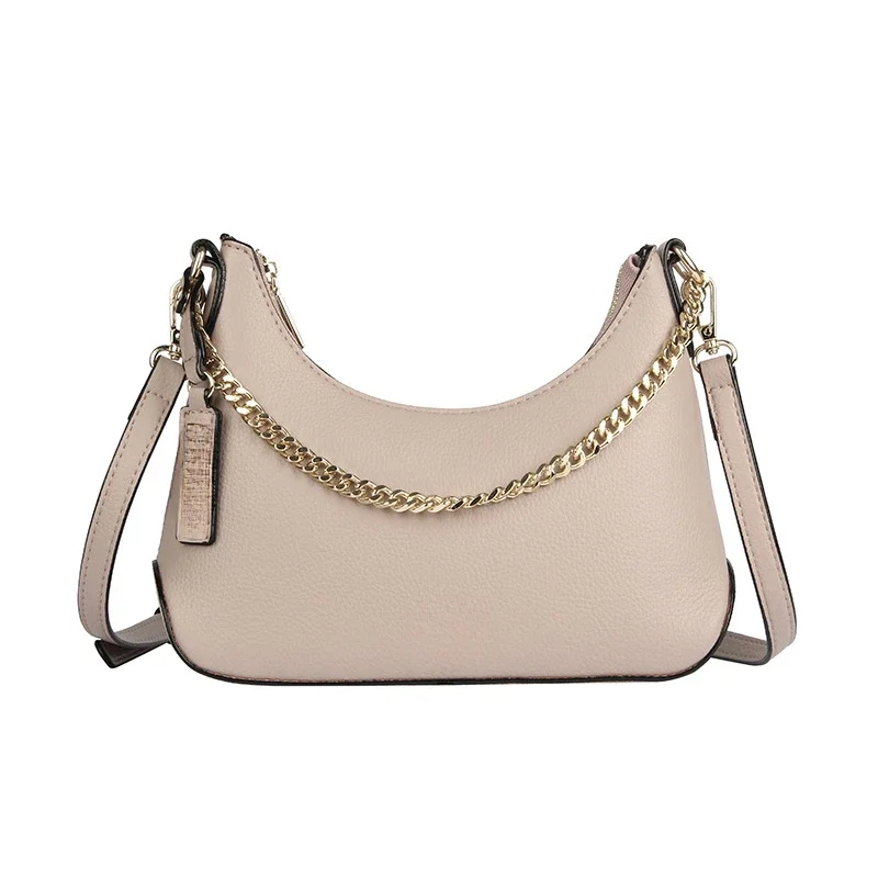 Fashionable and Personalized Mature Women's Victoria Chain Single Shoulder Crossbody Bag V-shaped Chain Multi functional Handbag