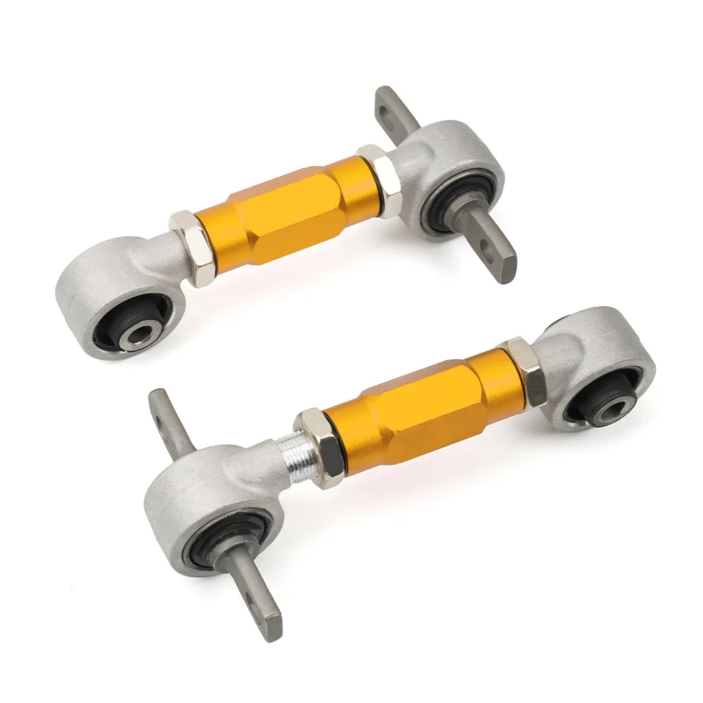 Suspension Rods Rear for camber Kit Suspension Tuning Direct Bolt-on Installation Wear-resistant Not Easy To Deform