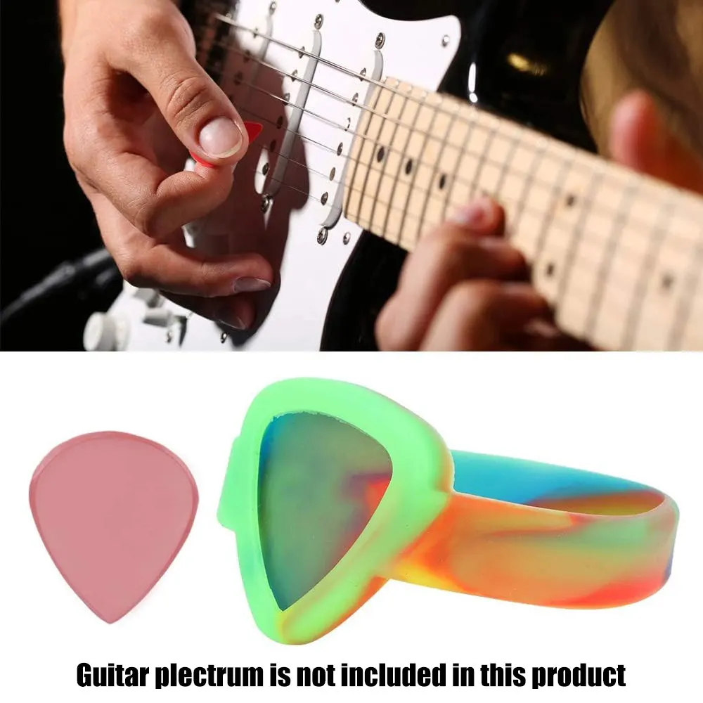 실리콘 기타 피크 홀더 손목밴드 - 악기 액세서리, 어쿠스틱 일렉트릭 기타 액세서리