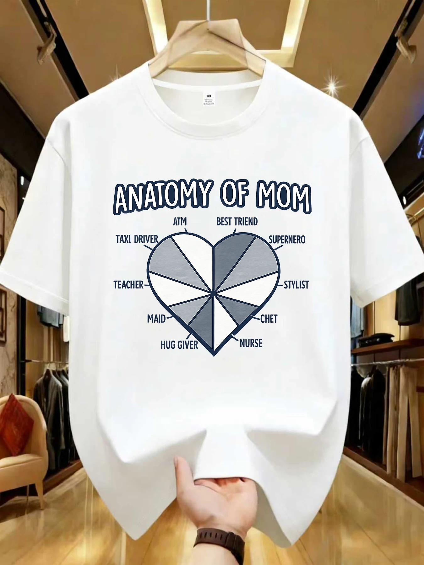 

【WDS01370】Женская футболка больших размеров с креативным принтом и круглым вырезом, летняя повседневная футболка с короткими рукавами, универсальная, в уличном стиле